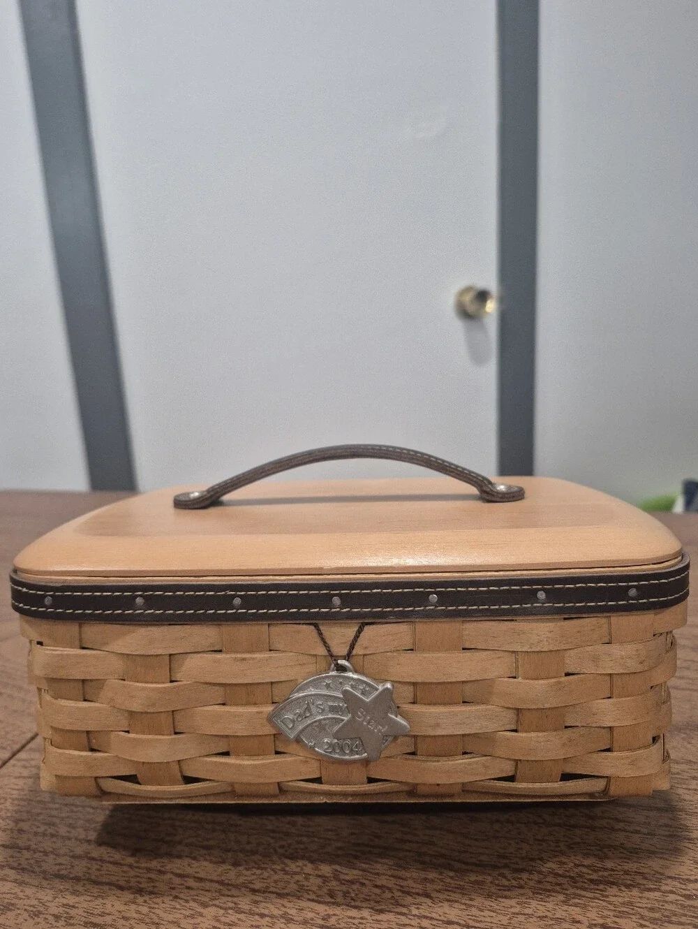 2004 Longaberger Fathers Day Basket With Lid